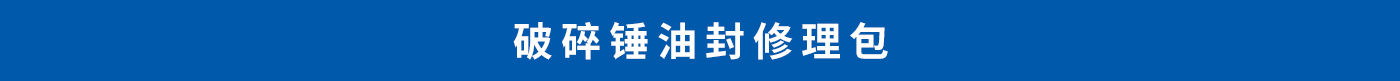 破碎錘油封修理包